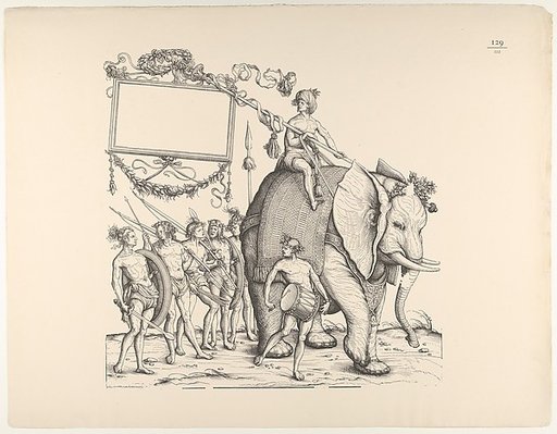 People from Calicut, from "The Triumphal Procession of Emperor Maximilian" (Triumph Des Kaisers Maximilian I)