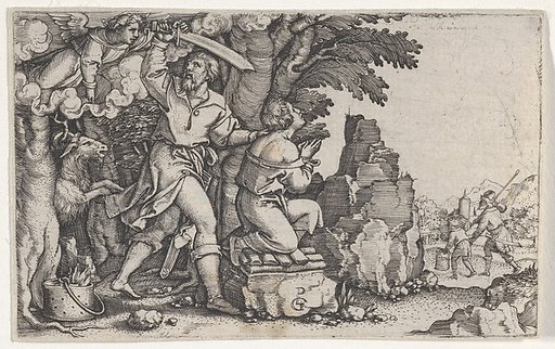 Abraham's Sacrifice, from "The Story of Abraham"