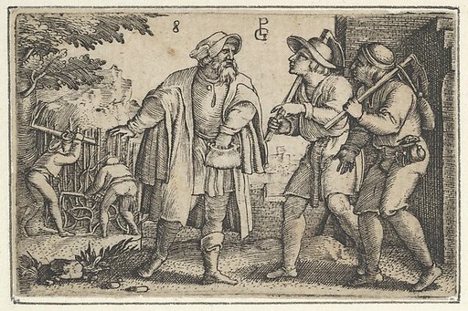 The Parable of the Father and His Two Sons in the Vineyard, from The Story of Christ