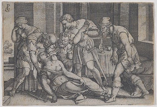 Suicide of Lucretia, from "Scenes from Roman History"