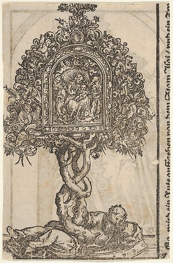 A Golden Reliquary with the Tree of Jesse, from the "Wittenberg Reliquaries"