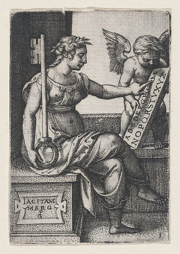 Grammatica, from "The Liberal Arts"