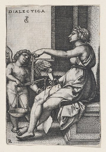 Dialectica, from "The Liberal Arts"