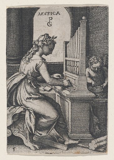 Musica, from "The Liberal Arts"