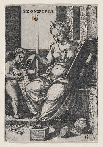 Geometria, from "The Liberal Arts"