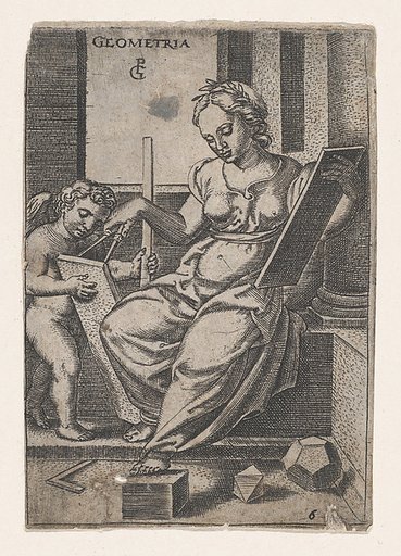 Copy of Geometria, from "The Liberal Arts"