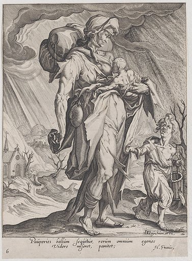 Poverty, from "Virtues and Vices"