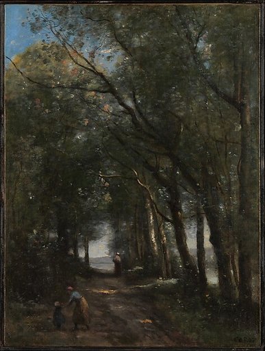 A Lane through the Trees