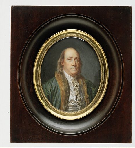 Benjamin Franklin (1706–1790), after a Painting by Greuze of 1777
