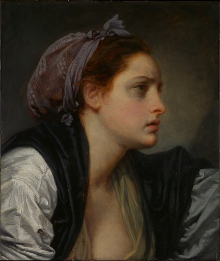 Study of a Woman’s Head