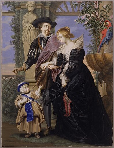 Copy after "Rubens, Helena Fourment (1614–1673), and Their Son Frans (1633–1678)"
