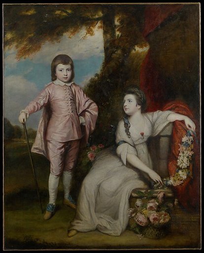 George Capel, Viscount Malden (1757–1839), and Lady Elizabeth Capel (1755–1834)