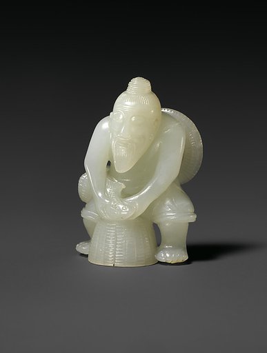 Figure of a fisherman