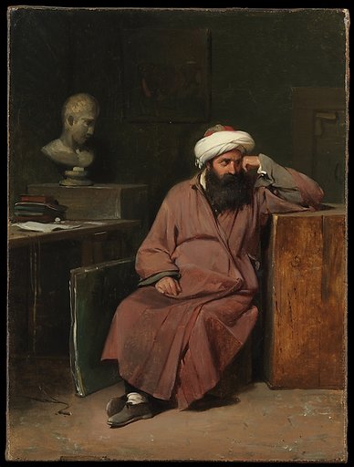 An Ottoman Man in the Artist's Studio