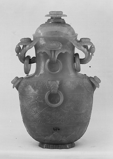 Vase with cover