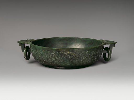 Bowl with Square Handles