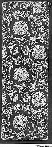 Sutra Cover with Lotus Scroll