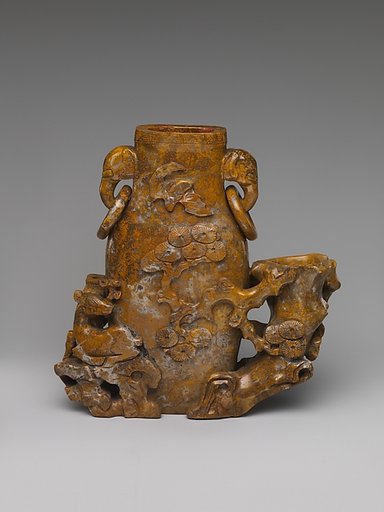 Vase with Pine and Deer