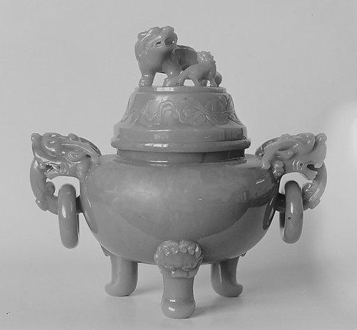 Covered incense burner