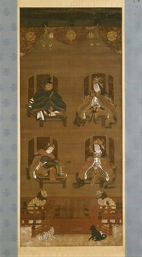 The Four Deities of Mount Kōya