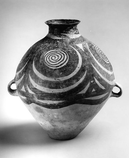 Jar with Spiral Decoration