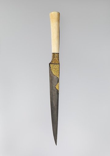 Knife with an Ivory Handle and Qur'anic Inscriptions