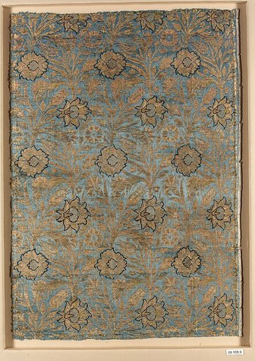 Fragment of a Brocaded Silk