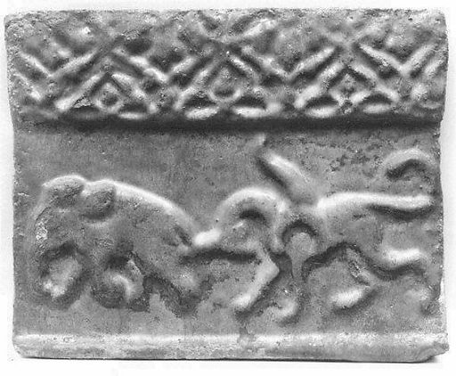 Tile from a Frieze