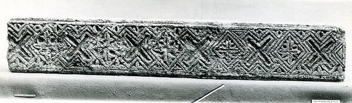 Fragment of a Frieze with a Geometrical Pattern