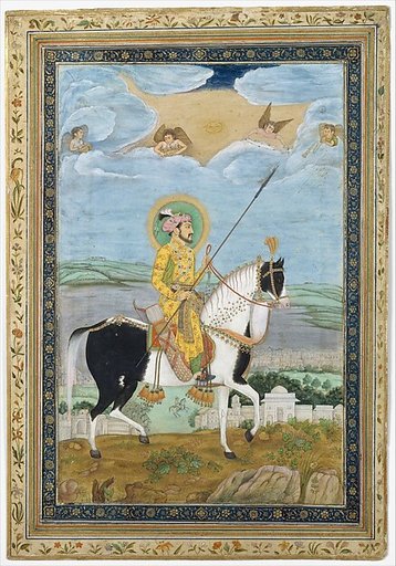 Portrait of Shah Jahan on Horseback