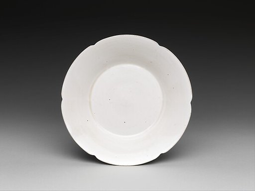 Dish with Scalloped Rim