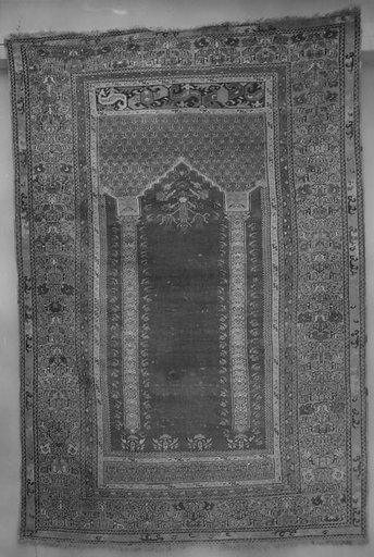 Red-Ground Prayer Rug