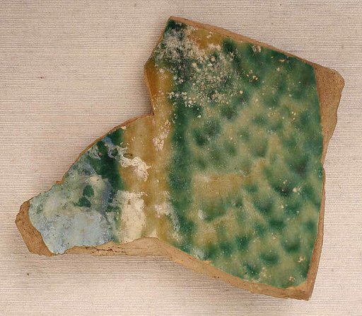 Fragments of Splashed Ceramic