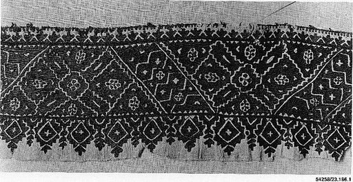 Border of a Cushion Cover
