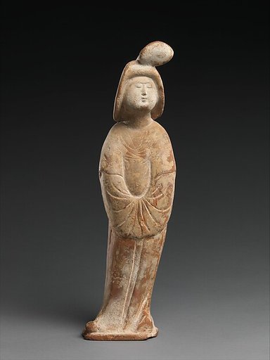 Standing court lady