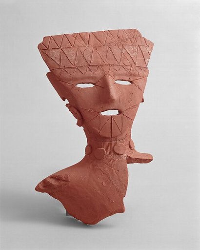 Head of a Clay Tomb Sculpture (Haniwa)