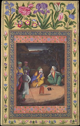 "A Night-time Gathering", Folio from the Davis Album