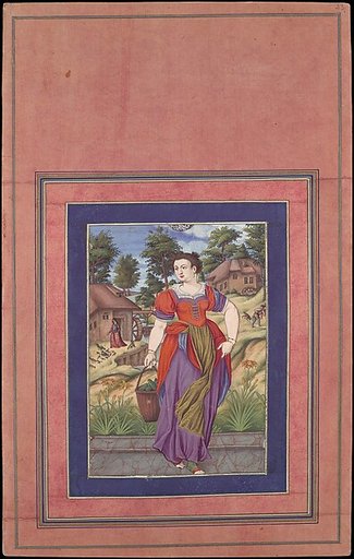 "Summer, from a Series of the Four Seasons", Folio from the Davis Album