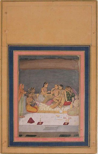"Women on a Balcony", Folio from the Davis Album