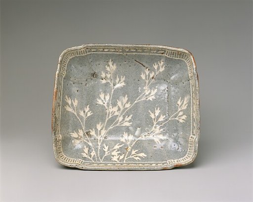 Dish with Grasses