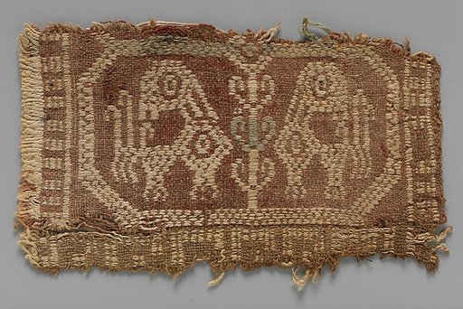 Textile Fragment with Birds