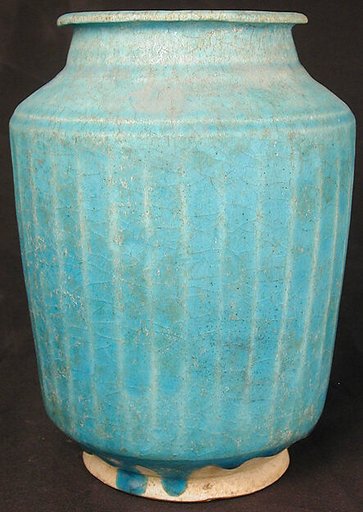 Ribbed Jar