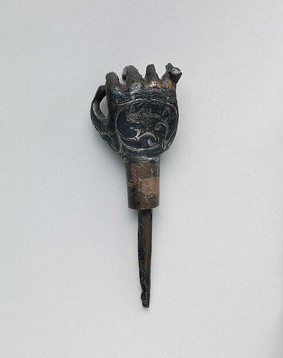 Hand with Niello Decoration