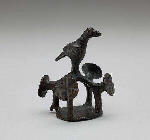 Two Bird Finials and a Bird Pin