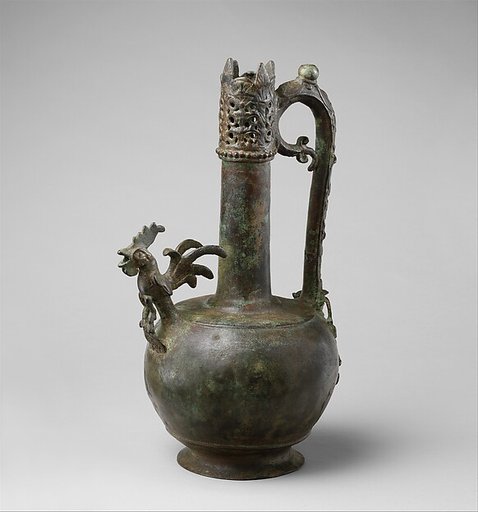 Ewer with a Cock-Shaped Spout