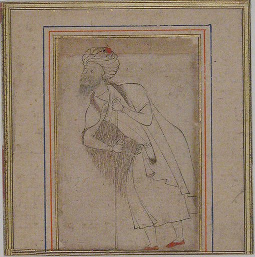 Dervish Leaning on a Staff
