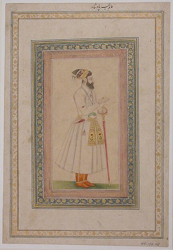 Portrait of the Emperor Aurangzeb