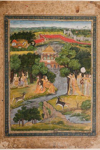 Princess Nurjahan and Attendants