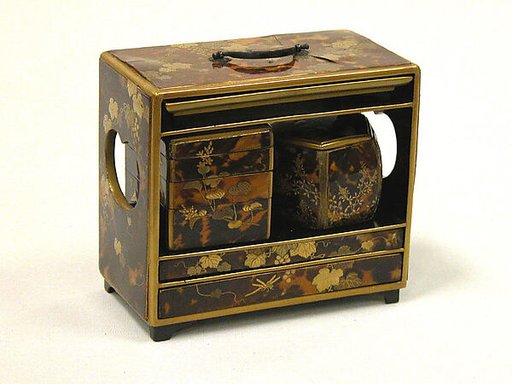 Cabinet for Incense, Nest of Boxes, Tray