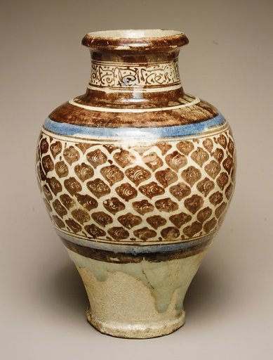 Jar with a Pattern of Spiral-Filled Trefoils